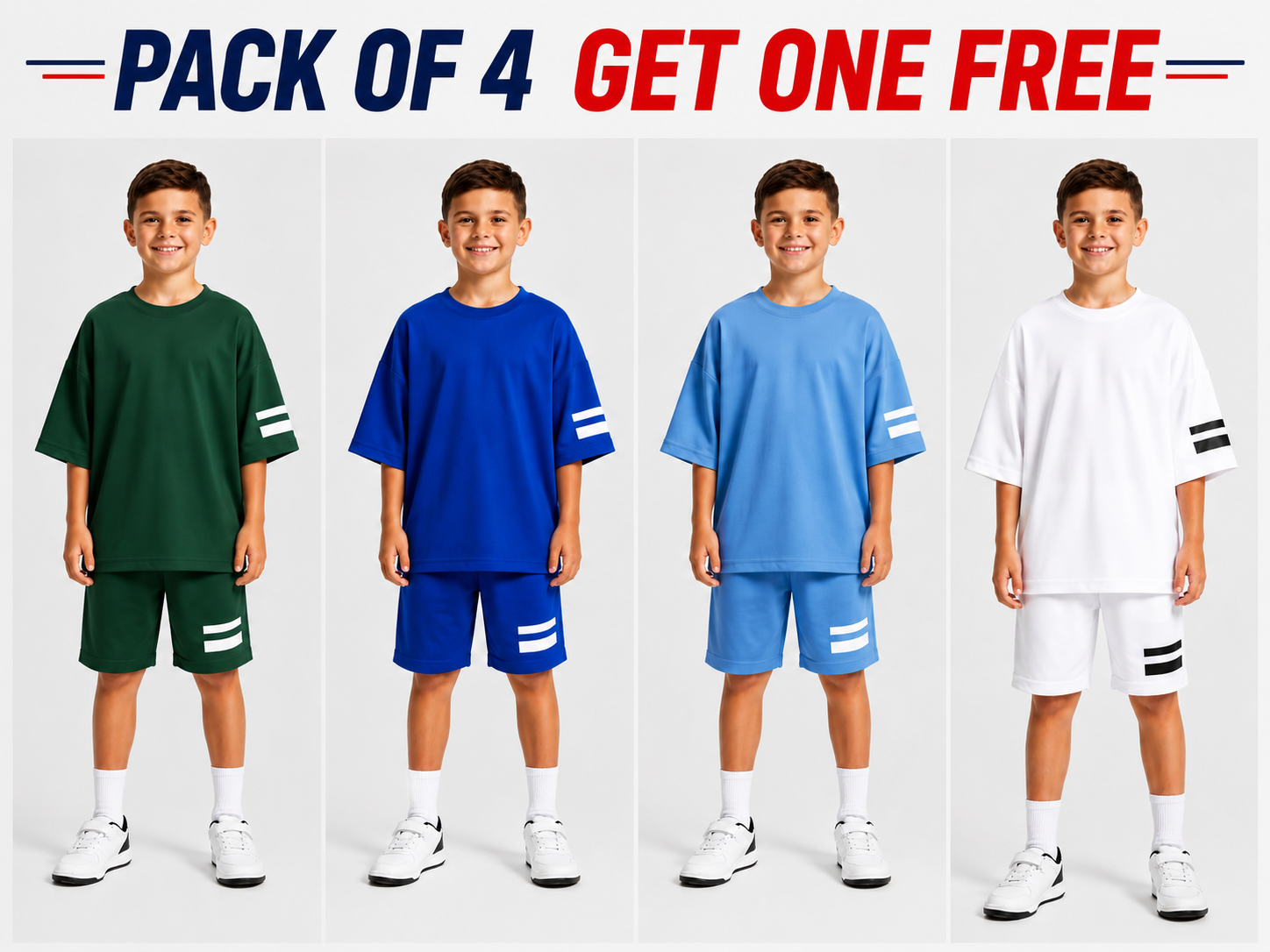 sport set pack of 4