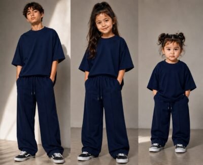 down shoulder blue set down shoulder blue set
